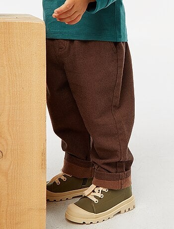 Pantaloni in twill con 2 vere tasche