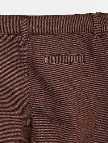 Pantaloni in twill con 2 vere tasche