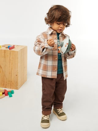 Pantaloni in twill con 2 vere tasche