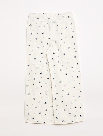 Pantaloni in twill con coulisse