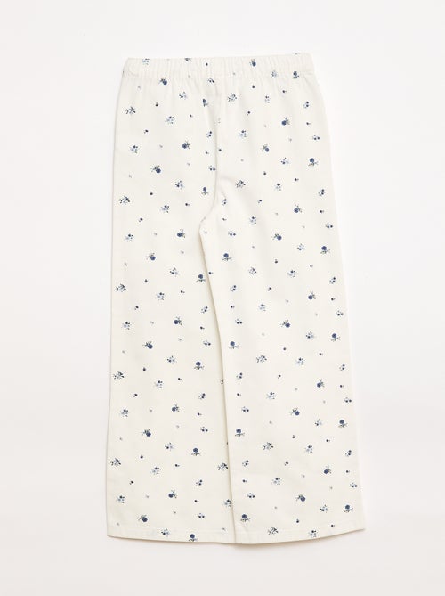 Pantaloni in twill con coulisse - Kiabi