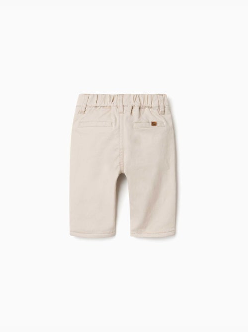Pantaloni in twill con fodera - Kiabi