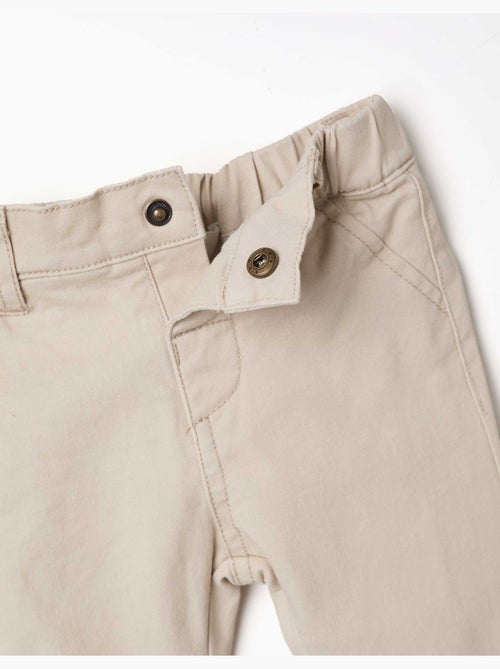 Pantaloni in twill con fodera - Kiabi