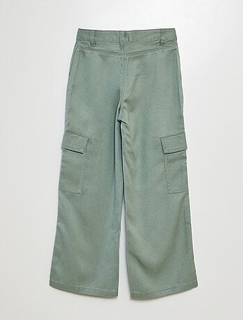 Pantaloni in twill multitasche