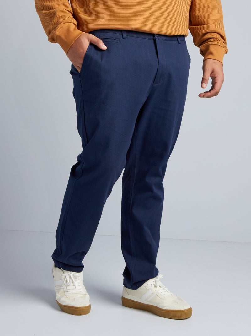 Pantaloni in twill NERO - Kiabi