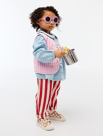 Pantaloni in twill paperbag