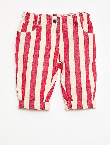 Pantaloni in twill paperbag