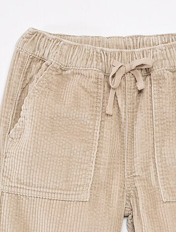 Pantaloni in velluto a coste