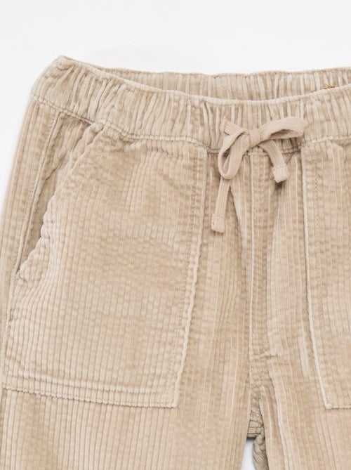 Pantaloni in velluto a coste - Kiabi