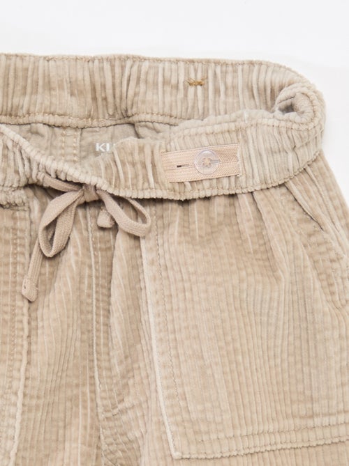 Pantaloni in velluto a coste - Kiabi