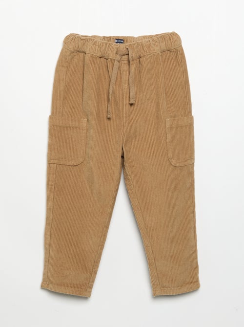 Pantaloni in velluto a coste - Kiabi