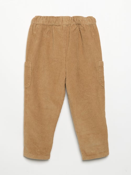 Pantaloni in velluto a coste - Kiabi