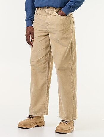 Pantaloni in velluto a coste
