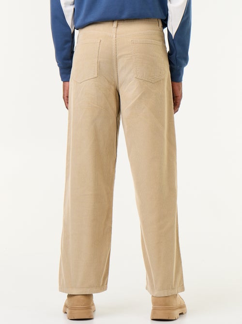 Pantaloni in velluto a coste - Kiabi Pantaloni in velluto a coste - Kiabi