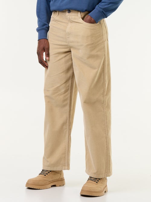 Pantaloni in velluto a coste - Kiabi Pantaloni in velluto a coste - Kiabi