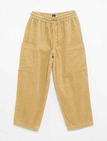 Pantaloni in velluto a coste