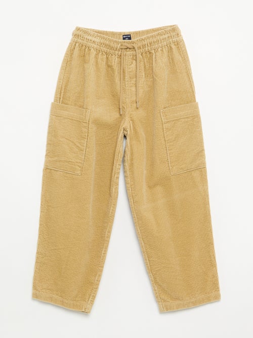 Pantaloni in velluto a coste - Kiabi