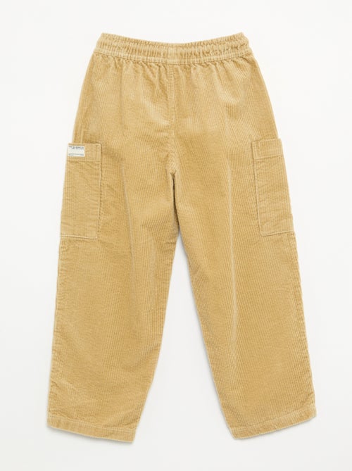 Pantaloni in velluto a coste - Kiabi