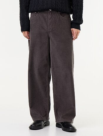 Pantaloni in velluto a coste