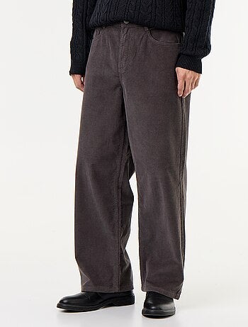 Pantaloni in velluto a coste