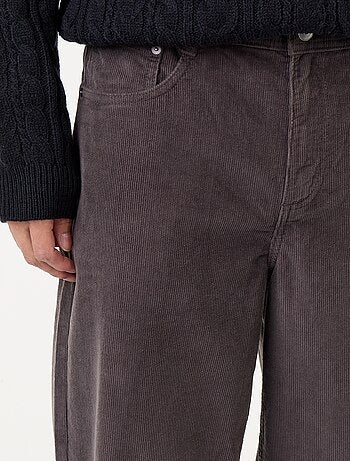 Pantaloni in velluto a coste