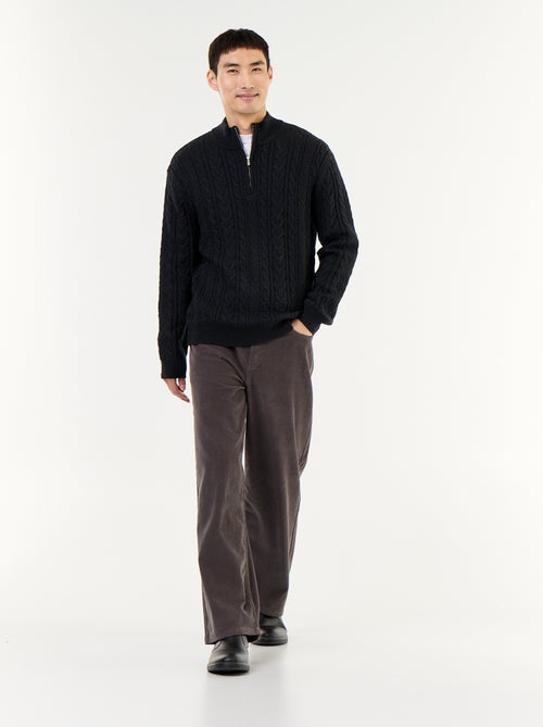 Pantaloni in velluto a coste - Kiabi Pantaloni in velluto a coste - Kiabi