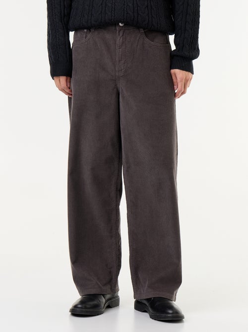 Pantaloni in velluto a coste - Kiabi Pantaloni in velluto a coste - Kiabi