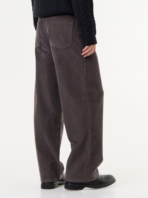 Pantaloni in velluto a coste - Kiabi Pantaloni in velluto a coste - Kiabi