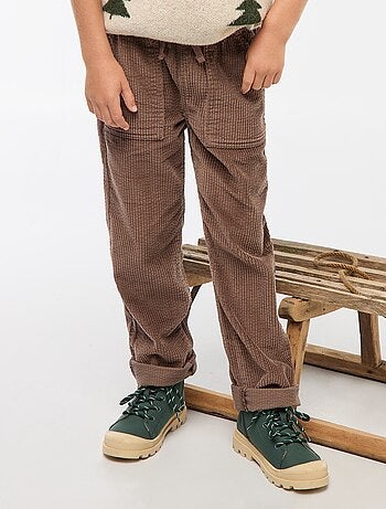 Pantaloni in velluto a coste