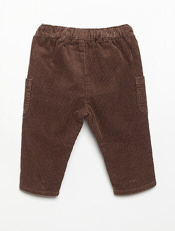 Pantaloni in velluto a coste