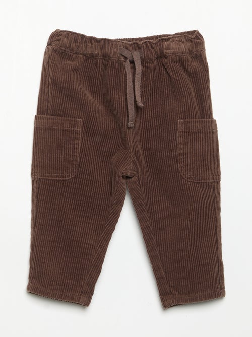 Pantaloni in velluto a coste - Kiabi