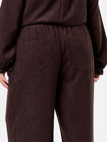 Pantaloni in velluto a coste
