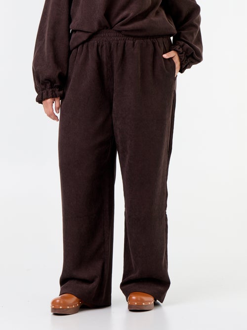 Pantaloni in velluto a coste - Kiabi Pantaloni in velluto a coste - Kiabi