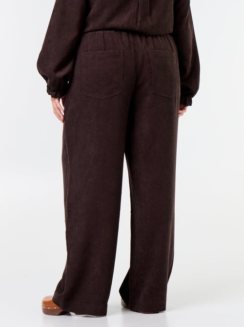 Pantaloni in velluto a coste - Kiabi Pantaloni in velluto a coste - Kiabi