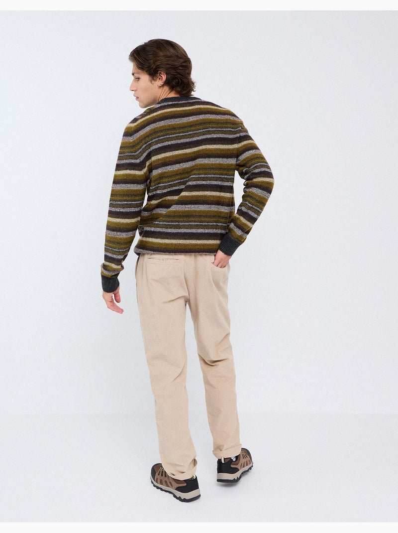 Pantaloni in velluto a coste, mo fashion Grigio - Kiabi