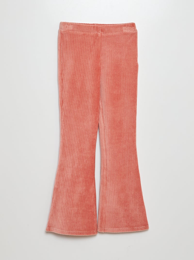 Pantaloni in velluto a coste ROSA - Kiabi