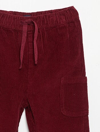 Pantaloni in velluto a coste