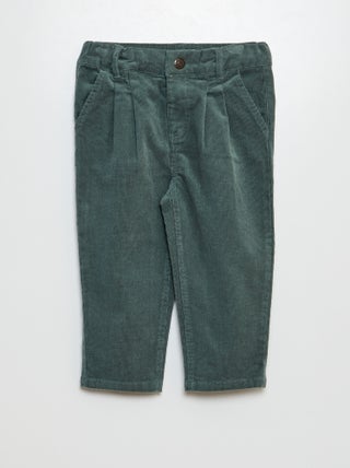 Pantaloni in velluto a coste
