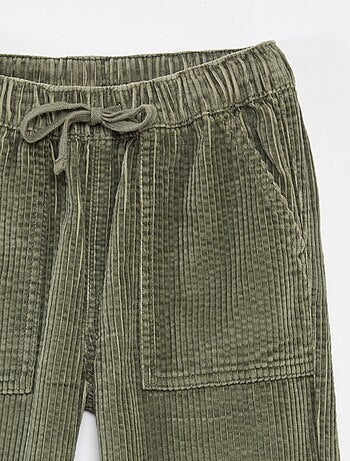 Pantaloni in velluto a coste