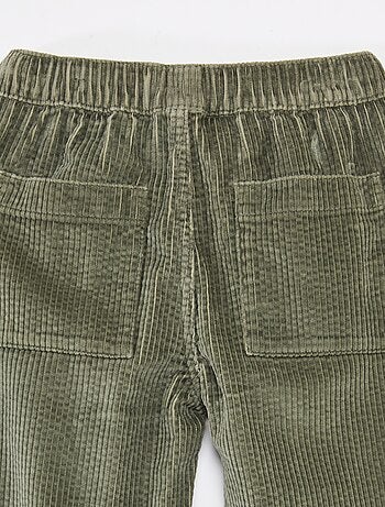 Pantaloni in velluto a coste