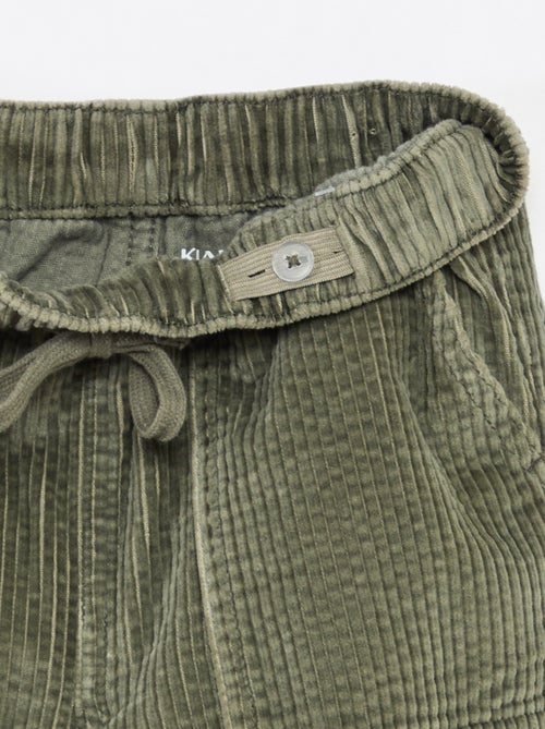 Pantaloni in velluto a coste - Kiabi