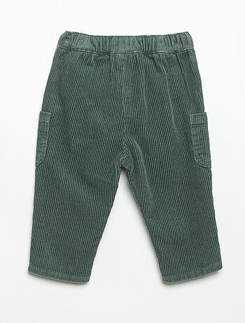Pantaloni in velluto a coste