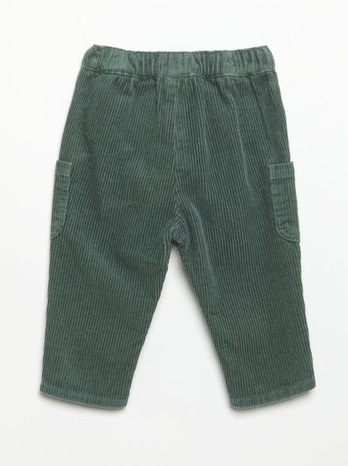 Pantaloni in velluto a coste - Kiabi