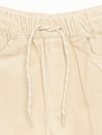 Pantaloni in velluto a costine