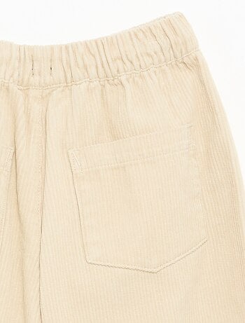 Pantaloni in velluto a costine