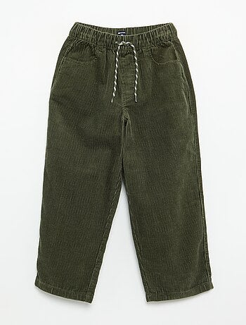 Pantaloni in velluto a costine