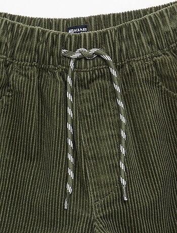 Pantaloni in velluto a costine