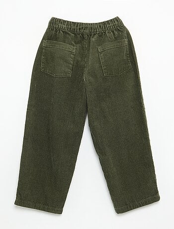 Pantaloni in velluto a costine