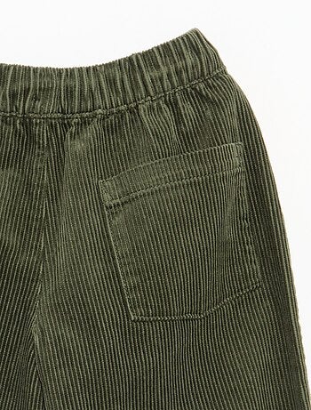 Pantaloni in velluto a costine