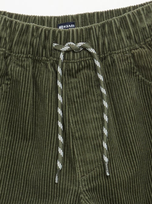 Pantaloni in velluto a costine - Kiabi